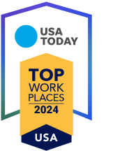 USA Today Top Work Places Badge